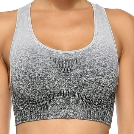 

WQJNWEQ Sexy Lingerie for Women Clearance Woman Sexy Sports Bra Without Steel Rings Sexy Yoga Vest Lingerie Underwear Valentines Day Gifts Gray