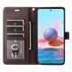 thumbnail image 2 of FOXDOCK Funda tipo Cartera para Xiaomi Redmi Note 10 4G – Cubierta de Cuero PU con Múltiples Ranuras, Bolsillo para Efectivo y Correa de Muñeca, 2 of 6