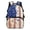 American Flag Baseball Print, variant on Kids Backpack for School Ages 5-11, 17 Inch Large Capacity Rucksack Shool Bag Bookbag, Lightweight for Elementary Students and Travel Fish Camo Bow Print
