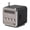 Black, variant on CHENjy Portable Bluetooth Speaker Stereo Sound FM Radio MP3 Player USB TF Card Supported Wireless Music Streaming Mini Speaker with Rechargeable Battery Metal Casing for Home Outdoor Travel