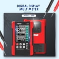 thumbnail image 3 of ANENG Q60 Digital Multimeter TRMS 6000 Counts Portable Ohm Volt Amp Tester for Measuring Voltage Current Resistance Capacitance Temperature Diode NCV Continuity Test with Flashlight Auto-off, 3 of 7