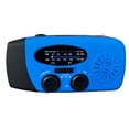 thumbnail image 1 of Radio portátil multifunción con manivela manual para prevención de desastres con luz LED de emergencia inalámbrica con 3 LED, 1 of 6