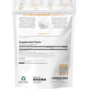 Micro Ingredients Pure Vitamin C Powder, 2.2lbs (1kg) | Unflavored Ascorbic Acid Supplements | Non-GMO, Gluten Free