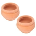 thumbnail image 3 of 2pcs Lightweight Mini Ceramic Nursery Pots Thickened Plant Containers for Flower Growing, 3 of 8