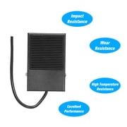 Foot Switch,Heavy Duty Metal Skidproof Foot Pedal Switch Treadle Foot Switch Momentary Control 3 Wire NO/NC Auto Reset Switch