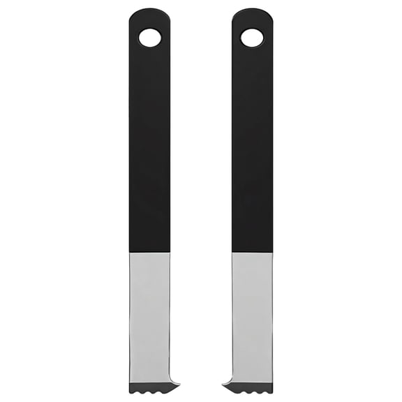 2-Pack Heavy Duty Paver Puller Tool,8.9 Inch Serrated Edge for Brick and Block Removal, Garden Patio Paving Tool, Steel Construction