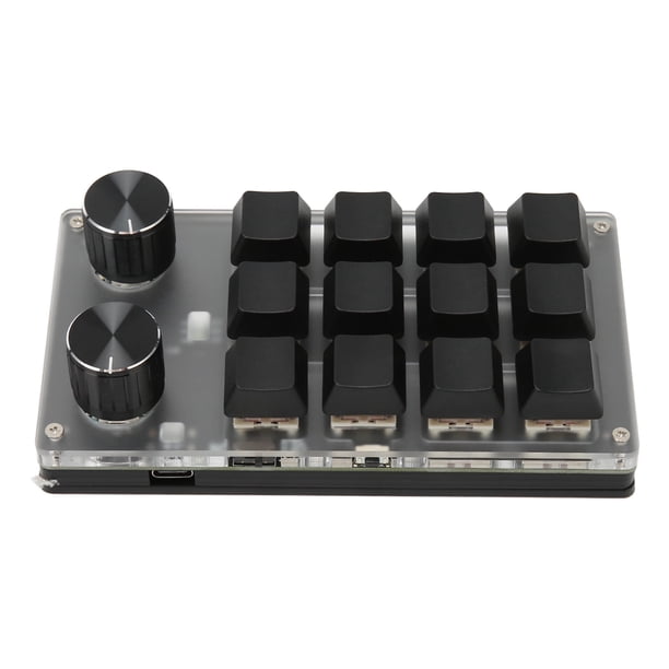 Mini Macro Mechanical Gaming Keyboard, USB Programmable Keypad with ...