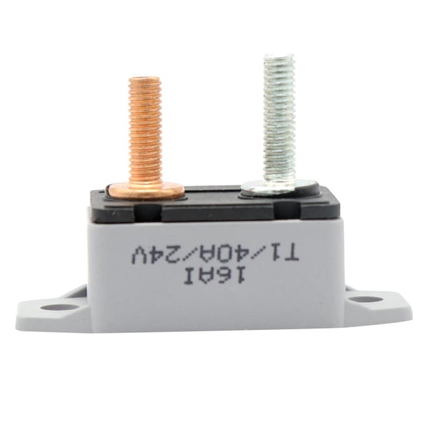 Almencla 12V/24V 2 Terminal Circuit Breaker / Automatic for
