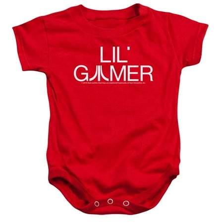 

Trevco ATRI229-SS-3 Atari & Lil Gamer Infant Cotton Snapsuit Red - Large - 18 Months