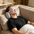 thumbnail image 6 of 2 In 1 Travel Neck Pillow, Memory Foam U Shaped Neck Pillow With Eye Mask, Airplane Travel Pillow For Sleeping, Office Nap Head Support Cushion, Portable Car Train Flight Neck Cushion, 6 of 6