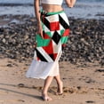 thumbnail image 6 of Pakistan Chic Chiffon Women's Beach Summer Dress with Polyester Straps, 6 of 6