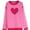 365Pink, variant on Pullover Sweaters for Women Cute Heart Print Color Block Valentines Day Crewneck Fall Winter Knitted Stripe Sweaters Warm Long Sleeve Jumper Tops Alsol Lamesa