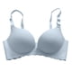 thumbnail image 1 of Gibobby Brasier estraple para mujer Conjunto de sujetador de niña sin rastro de ropa interior Macaron Sujetador ajustable con soporte superior sin aros(Gris,34), 1 of 4
