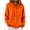 Orange, variant on Luvrsol Cardigan Sweaters for Women Plus Size Hooded Lapel Collar Button Down Knit Jacket Solid Casual Sweater Coat S-3XL