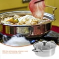 thumbnail image 6 of WASHWEPE Cooking Pot with Lid Stainless Steel Multi-functional 1Pack, 6 of 8