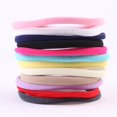 thumbnail image 1 of 100pcs/lot Girls Boys Spandex Nylon Headband For DIY Children Elastic headband Soft Skinny Stretchy hair tie hair accessoriesDeep Blue He Qiyong unisex, 1 of 1