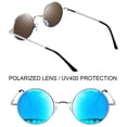 thumbnail image 6 of Joopin Retro Round Polarized Sunglasses Hippie Style Small Circle Sun Glasses for Men Women, 6 of 9