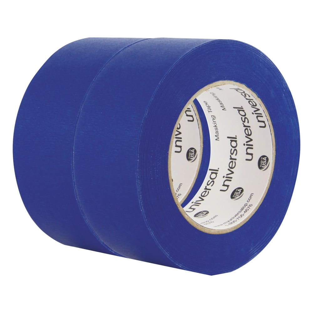 Universal Premium Blue Masking Tape with UV Resistance, 3" Core, 48 mm
