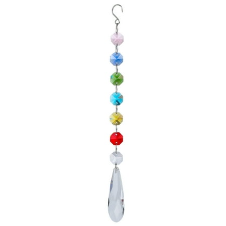

Mittory Color Crystal Jewelry Pendant Gift Chain Rainbow Chain Lighting Pendant