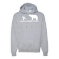 thumbnail image 2 of Wild Bobby Ancient Personal Trainers Funny Bear Chase Unisex Hoodie Sweatshirt, 2 of 6