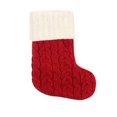thumbnail image 1 of 1~8PCS New Year Christmas Socks Red Snowflake Alphabet Letters Christmas knitting Stocking Christmas Tree Decoration For Home, 1 of 5