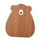 thumbnail image 3 of Plato de madera con forma de oso, accesorio de cocina, bandeja de oso para regalo de boda o cumpleaños Bebé oso, 3 of 9
