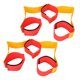 thumbnail image 2 of Bandas fijas con patas, 1 par de equipos para deportes al aire libre Cinturón fijo con patas multijugador Equipo para deportes al aire libre Funcionalidad de alta precisión, 2 of 9