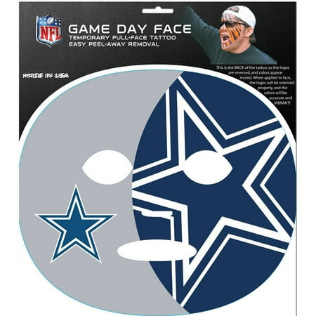 dallas cowboys game face temporary tattoo walmart com dallas cowboys game face temporary tattoo walmart com