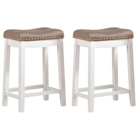 - Angel Line Cambridge 24'' Bar Stool (Set of 2)