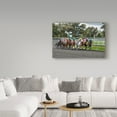thumbnail image 3 of Trademark Fine Art 'Into The Home Stretch' Canvas Art by Galloimages Online, 3 of 3