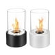 thumbnail image 4 of Chimenea de Sobremesa Ecológica con Piedras Decorativas y Extintor para Uso Interior y Exterior, Patio, Balcón, Jardín, Calefacción Decorativa., 4 of 7