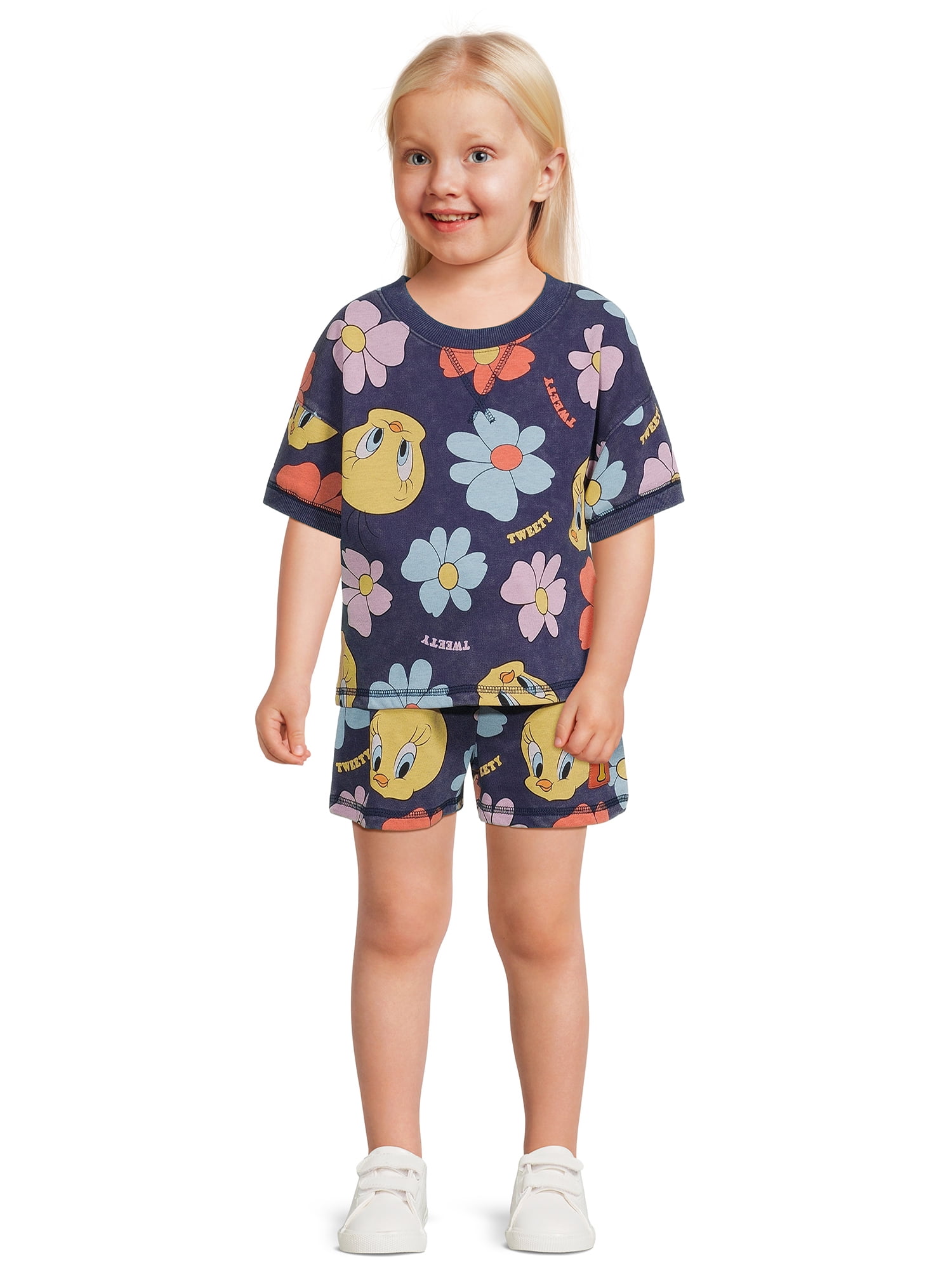 Looney Tunes Toddler Boy Colorblock Sporty Short-sleeve Tee