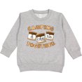 thumbnail image 2 of Inktastic Camping is S'more Fun Together-s'mores Toddler Sweatshirt, 2 of 4