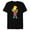 Black, variant on The Simpsons Bart Simpson Rude Mouth - Short Sleeve Blended T-Shirt for Adults – Customized-Black