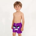 thumbnail image 3 of FcBaudy Children's Pocket Shorts Drawstring Elastic Printed Casual Swim Trunks five point pants, 3 of 8