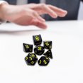 thumbnail image 4 of Juego de dados Dados poliédricos opacos D4 D6 D8 D10 D12 D20 para juego de rol de mesa DND JShteea El nuevo, 4 of 7