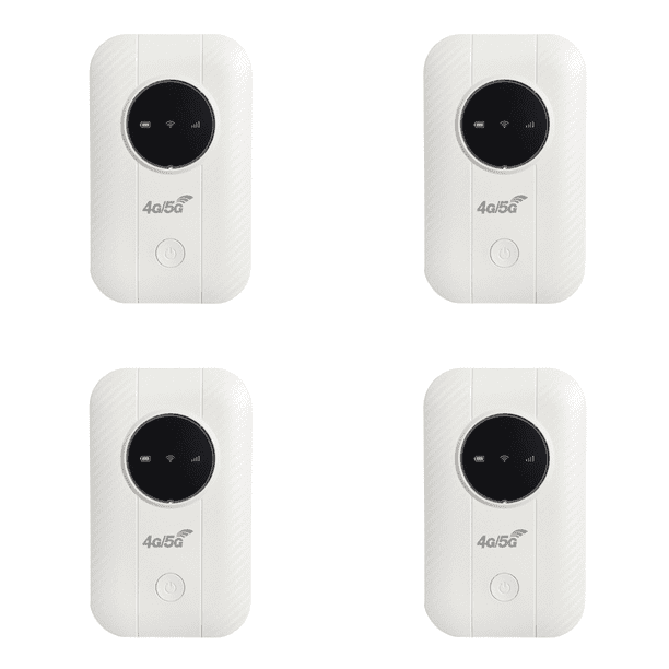Enrutador 4G LTE Punto Acceso Inalámbrico Bolsillo 150Mbps Y 3650mAh para Viajes en Coche