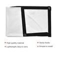 thumbnail image 2 of Projector Screen,Rear Projection Screen Portable Foldable Noncrease Projector Curtain Screen 4:3 for Outdoor Camping Movie Open Air Cinema White[72in], 2 of 9