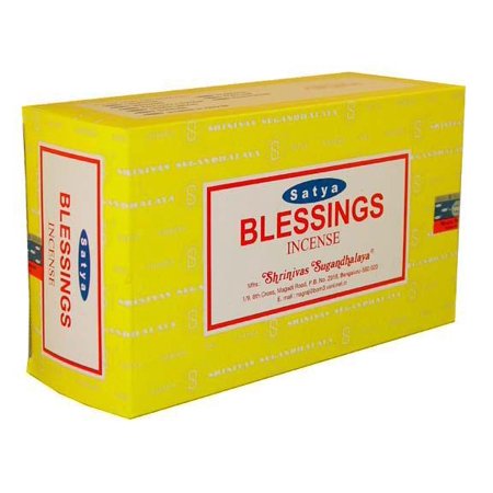15g Incense - 12pk Satya 15g Blessings Incense--apprx 12 sticks per pack