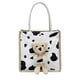 thumbnail image 2 of Fashion Handbag Tote with Bear Doll Durable Rope Handle Cute Canvas Large Capacity Portable Shoulder Bag for Women Ladies Student Talla única BLESIY Bolso lindo oso, 2 of 8