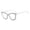 Clear, variant on Cat Eye Rhinestone Reading Glasses, Sparkling Diamond Blue Light Blocking Eyewear for Women, Trendy Square Bling Readers for Fashionable Eye Protection