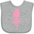 thumbnail image 3 of Inktastic Dancing Ballerina Girls Baby Bib, 3 of 4