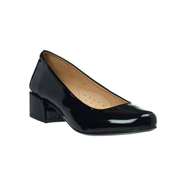 Calzado Zapatillas Negras Mujer Tacon Bajo Tacón Bajo Zapatillas