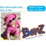 Baby Banz KHRBRT Uv Blue Sea Turtle Reversible Hat Ages - 2-5 Years