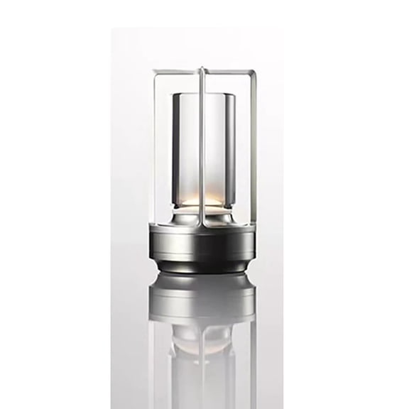 Rechargeable Touch Table Lamp, USB‑Charged LED Camping Night Light, Portable Frame‑Style Decorative Desk Lamp for Bedroom Bedside Indoor Outdoor Ambient Lighting