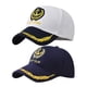 thumbnail image 1 of ColoMX Gorra de marinero, gorro de marinero, gorro marino náutico, sombrero de béisbol para canotaje, accesorio de disfraz, 2 uds., 1 of 7