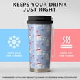 thumbnail image 2 of Christmas 18oz Double Drinking Coffee Mug – Vacuum Insulated Stainless Steel Travel Cup with Leakproof Lid, 316 Steel Thermos Tumbler for Hot & Cold Beverages, 2 of 7