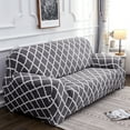 thumbnail image 3 of Shanna Stretch Sofa Slipcover Non Slip Couch Covers for 1 2 3 4 Seater and Sectional Couch, Sofa Furniture Protector(4 Seater,Gray Geometry), 3 of 13