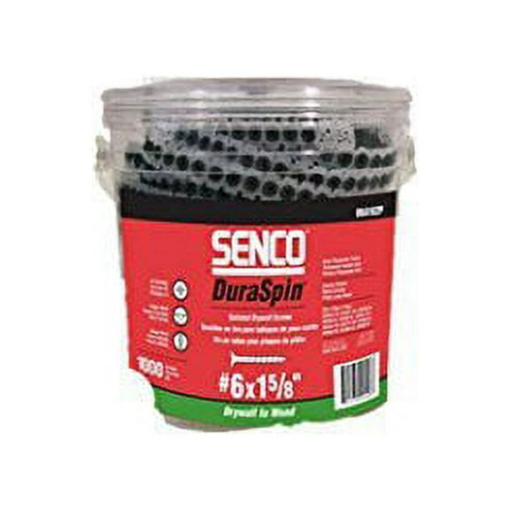 Senco 06A162P #6 X 1-5/8 Inch Drywall Screw Sold By 2 Pack
