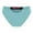 Blue, variant on Women's Underwear Letter Printed Waistband Full Coverage Briefs Mid Waisted Breathable Underpants Blue XL